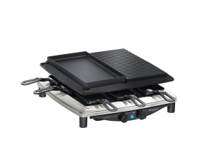 Gratar electric Steba RC 4 Plus Deluxe 1500W InoxNegru Raclette si piatra naturala - Img 6