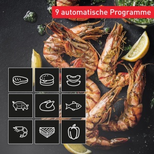 Gratar electric Tefal OptiGrill GC776D10 4in1 9 programe automate functii grill si cuptor - Img 4