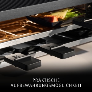 Gratar Raclette WMF Lono Cromargan 8 persoane 1500W Antiaderent - Img 5
