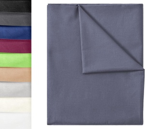 GREEN MARK Textile Cearsafuri de pat clasice | Cearsaf de pat | Foaie | Foaie | Prosop de casa 100% bumbac fara banda elastica multe dimensiuni si culori Dimensiuni: 150x250 cm, antracit