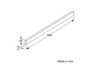 Griffleiste din inox Siemens LZ49551, design flexibil si material de inalta calitate - Img 2