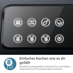 Grill Contact Philips HD630770, 8 Functii Predefinite, Temperatura 60-220C - Img 3