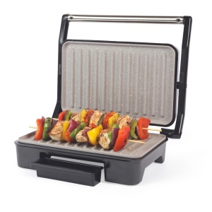Grill Contact Salter Marblestone, 750 W, Placi Antiaderente