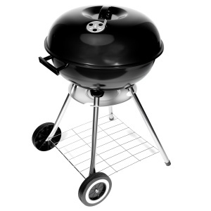 Grill cu Carbune HYCHIKA Kugelgrill 47cm, Compact, Mobil, cu Roti - Img 2