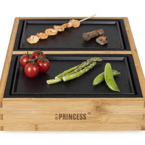 Grill de masa Princess Dinner4All 104040, 4 persoane, 840W, cu 4 plite ceramice - Img 4
