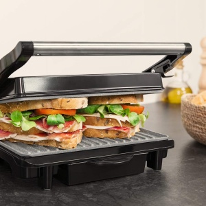 Grill electric Cecotec RocknGrill Rapid, 1500 W, suprafata 24,5 x 17,3 cm - Img 3