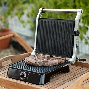 Grill electric Girmi BS44 1400W placa antiaderenta Petravera functie 180deg - Img 10
