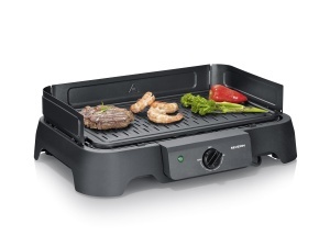 Grill electric Severin PG 8595, 2000W, 39x23cm, negru