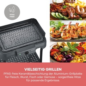 Grill electric Severin PG 8596, 2000W, 39x23cm, negru - Img 5
