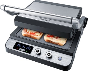 Grill electric Steba FG 120, 230C, 27x24 cm, inox