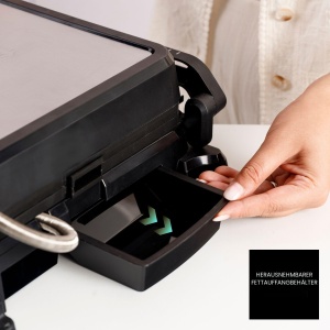 Grill electric Taurus Bistro 2600W, 2-in-1, 29x23 cm, antiaderent - Img 7