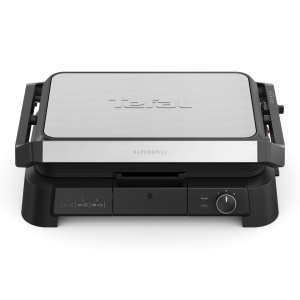 Grill electric Tefal SuperGrill 3in1, 2200 W, suprafata 800 cm, negrusilver - Img 2