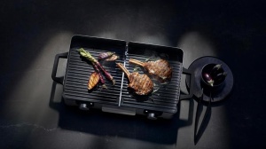 Grill electric WMF Lono Master-Grill, 2400 W, 50x28 cm, din inox mat - Img 2