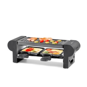 Grill Raclette Clatronic RG 3592 pentru 2 persoane, 20.5 x 10.5 cm, 350W - Img 8