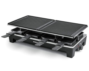 Grill Raclette ROMMELSBACHER RCS, 1350W, 8 Pfannchen, NegruInox - Img 6