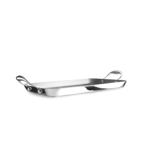 Grillplatte IBILI, 38 x 25 cm, inox, inductie, fara antiaderent