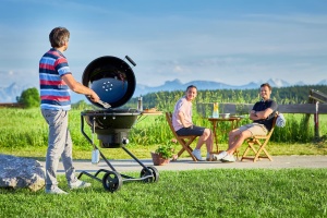 Grillrost ROSLE VARIO, Gratar din inox pentru Kugelgrill 60 cm, argintiu - Img 6