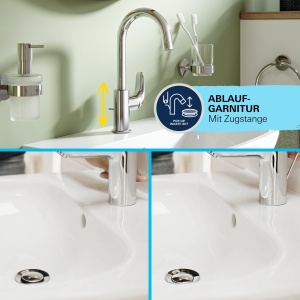 GROHE Swift 24330001 Baterie baie crom economisire apa montaj rapid - Img 6