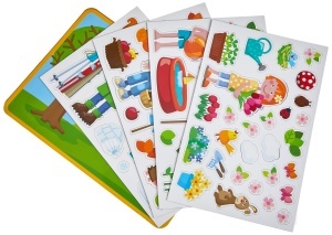 HABA 303386 Cutie Magnetica Joc Interactiv Anotimpuri Portabil - Img 3