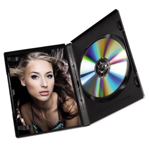 Hama Huse DVD 30 bucati, pentru DVDCDBlu-ray, cu suport pentru coperta, negru - Img 2