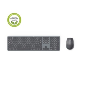 Hama Keyboard Mouse Set, wireless (Multi-Device 2.4GHz prin receptor USB + 2x Bluetooth pentru PC, laptop, tableta, raza de actiune de 10 m, aspect QWERTZ german, fara zgomot de clic, functioneaza cu baterie) negru - Img 23