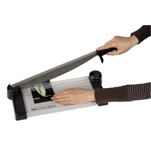 Hama ProCut S 330 Plus Masina de taiat hartie 33cm Scala fotoDIN Protectie pentru degete - Img 2