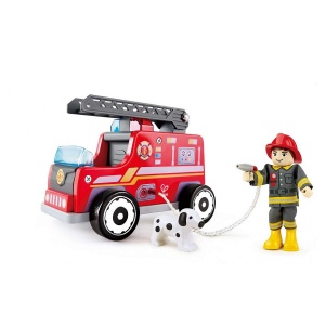 Hape E3024 Brigada de pompieri, camion de pompieri