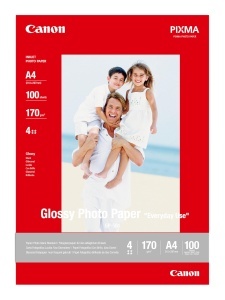 Hartie foto Canon GP-501, 100 coli, lucioasa, A4, 200 gm