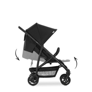 hauck Rapid 4 Kinderbuggy Negru Pliere Compacta Functie de Reclinare - Img 6