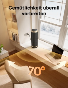 Heizlufter Dreo 2000W cu 70 Oscilatie, Termostat si Telecomanda - Img 5