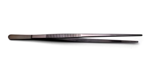 HENDI 680131 Pinzeta universala 300mm Otel inoxidabil Negru