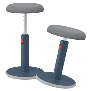 Hocker Ergonomic Leitz Active, Inaltime Ajustabila 46-79 cm, Culoare Gri - Img 4