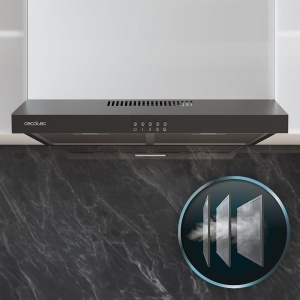 Hota Cecotec Bolero Flux CM 602200, 60 cm, 220 m3h, 70W, Negru - Img 7