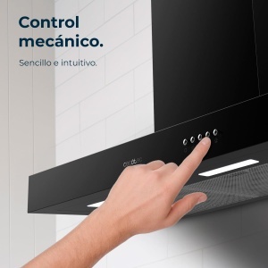Hota decorativa Cecotec Bolero Flux TM 606500, 60 cm, 165 W, 650 mh, Negru - Img 8