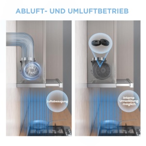 Hota incorporabila COMFEE CHL03M21S 60cm 400 m3h Filtru aluminiu Argintiu - Img 3