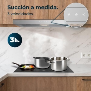 Hota telescopica Cecotec Bolero Flux TLT 604000, 60 cm, inox, A, 415 mh - Img 9
