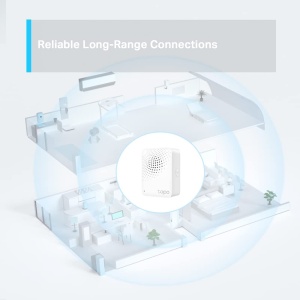 Hub Smart Tapo H100 Conectivitate 64 Dispozitive 19 Tonuri Alerta Inteligenta - Img 4