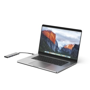 Hub USB C Hama 4 porturi, 2x USB A, 1x USB C, 10 Gbits, aluminiu - Img 6