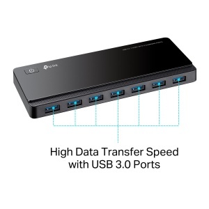 Hub USB TP-Link UH720, 7 porturi USB 3.0, 5 Gbps, 2 porturi de incarcare 5V2.4A - Img 6