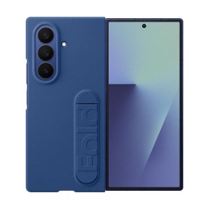 Husa din silicon Samsung EF-MF966 pentru Galaxy Z Fold7, albastra, subtire si rezistenta