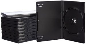 Husa DVD Hama 10 bucati, compatibila cu CD-uri si Blu-Ray-uri