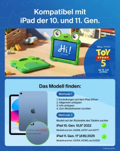 Husa iPad Belkin Toy Story 5 Lilypad, 10.911, Robust, Cu Stander - Img 3