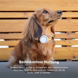 Husa pentru AirTag Belkin cu Clip, Protectie Kratz, Hellgrau - Img 4