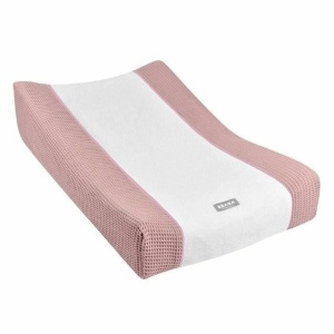 Husa pentru saltea de infasat BEABA Sofalange 100 bumbac organic Old Pink