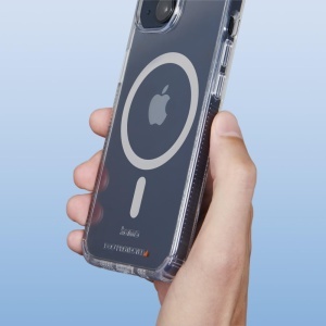 Husa pentru telefon Hama Extreme Protect pentru iPhone 15, Transparenta, D3O, Anti-Vergilbung - Img 3