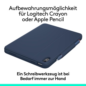 Husa Rugged Combo 4 Logitech pentru iPad 10, Tastatura Integrata, Protectie Militare - Img 6