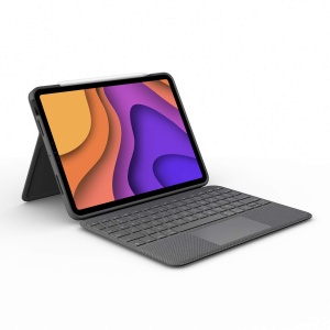 Husa Tastatura Logitech Folio Touch pentru iPad Air 45, cu Trackpad, Iluminare Tasta
