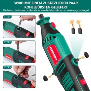 Hychika 170W Unealta Rotativa cu Viteza Variabila si 173 Accesorii - Img 5