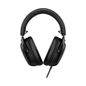 HyperX Cloud III - Casti pentru jocuri cu fir, PC, PS5, Xbox Series X|S, drivere inclinate de 53 mm, DTS, spuma cu memorie, cadru robust, microfon ultra clar de 10 mm, USB-C, USB-A, 3,5 mm, negru - Img 3