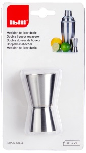 Ibili Doppel-Likor Messbecher 23 cl Otel Inoxidabil Argintiu - Img 4